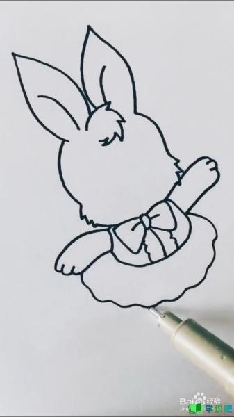 兔子的简笔画怎么画？ 第5张