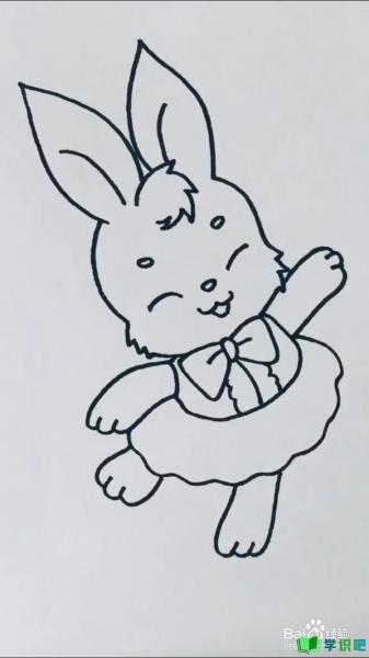 兔子的简笔画怎么画？ 第7张