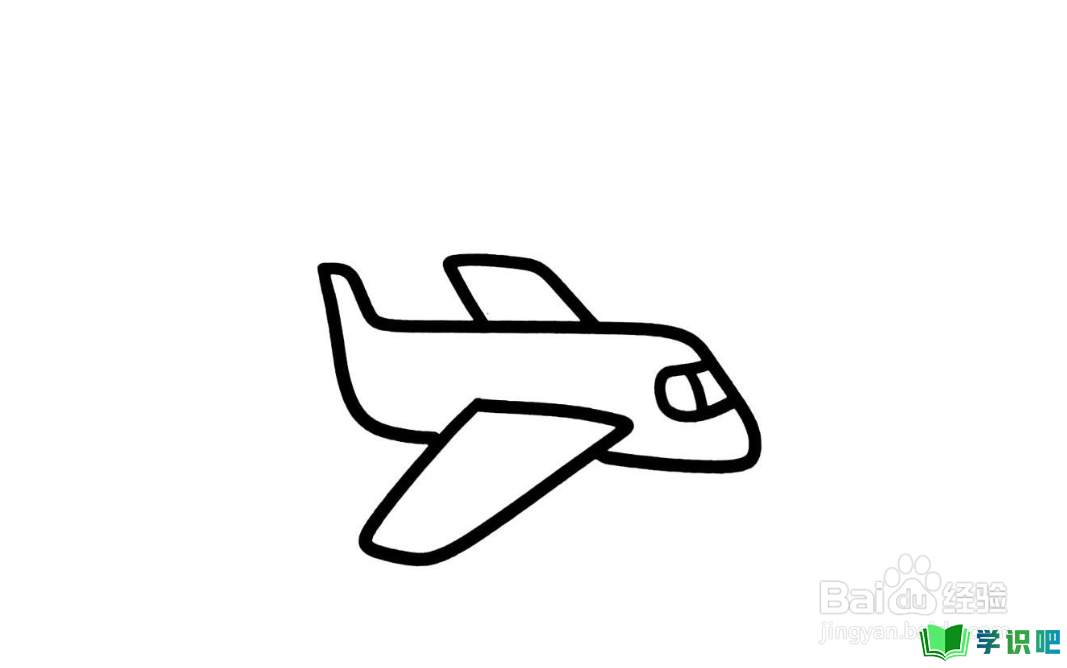 儿童简笔画入门教程飞机怎么画？ 第3张