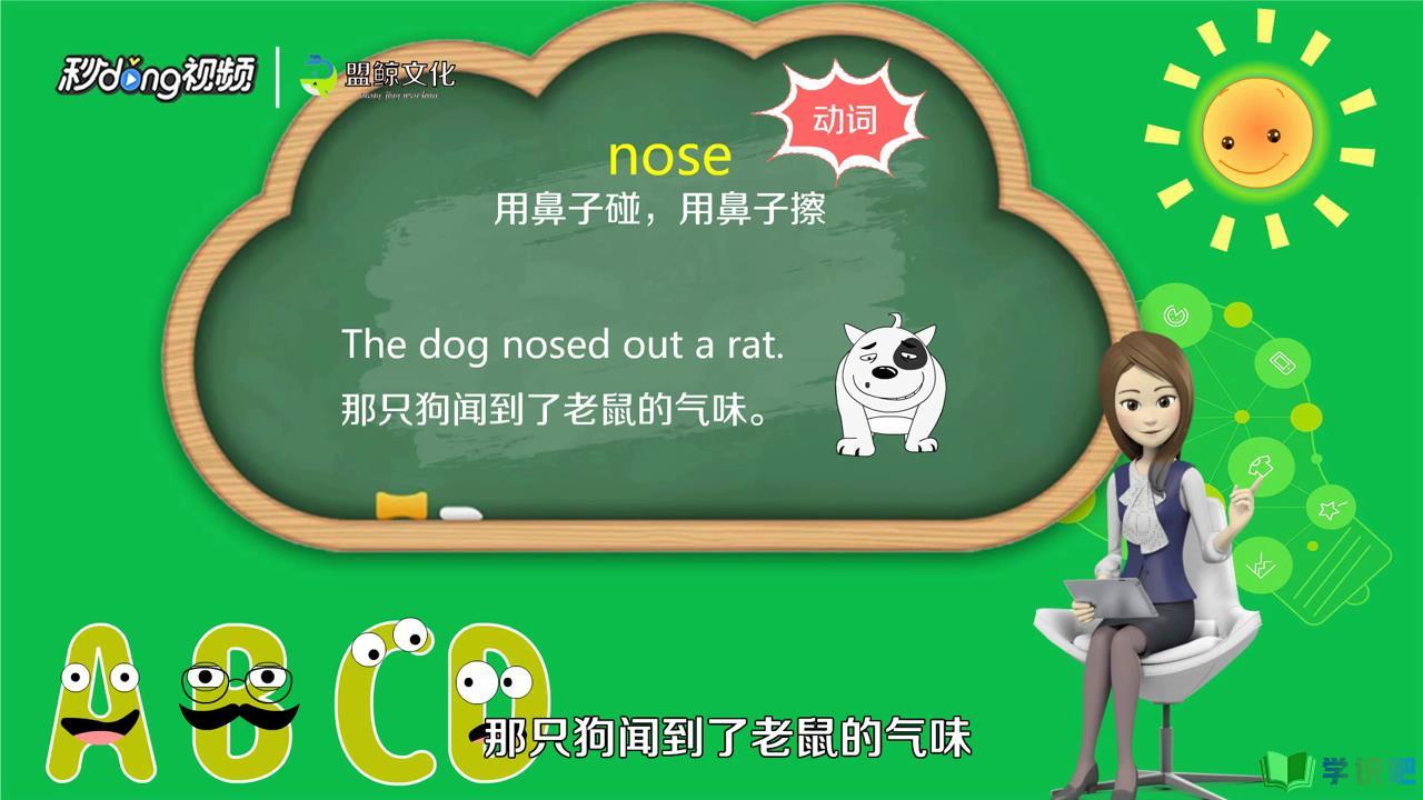 鼻子用英语怎么说？ 第3张