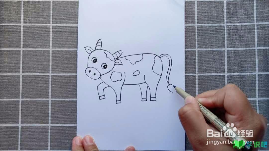 儿童画牛怎么画？ 第3张