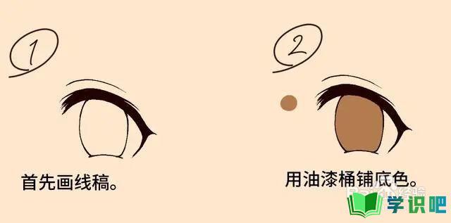 日系动漫人物眼睛怎么画？