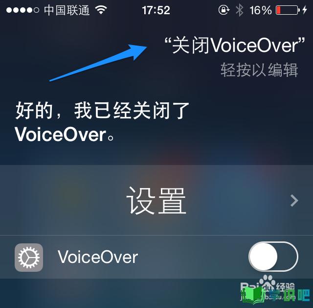 苹果手机如何关闭VoiceOver？ 第2张